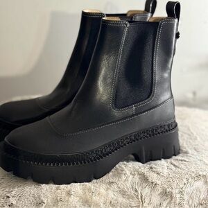 Coach Black Ankle Booties